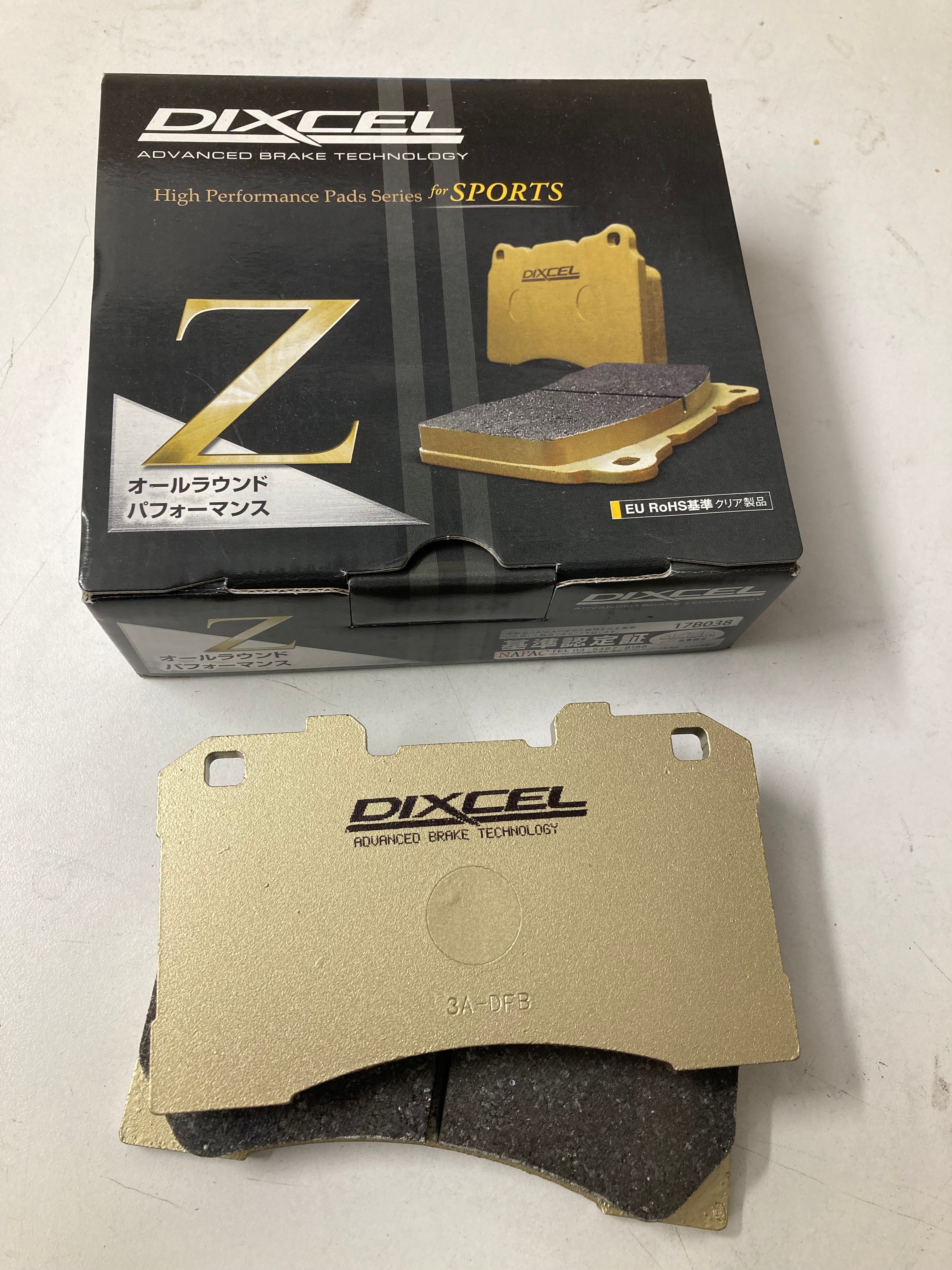 Toyota GR Yaris – Dixcel Z-Type Front Brake Pads – Braketech NZ