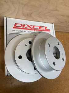 Toyota AE86 Dixcel PD Disc Rotor set Rear