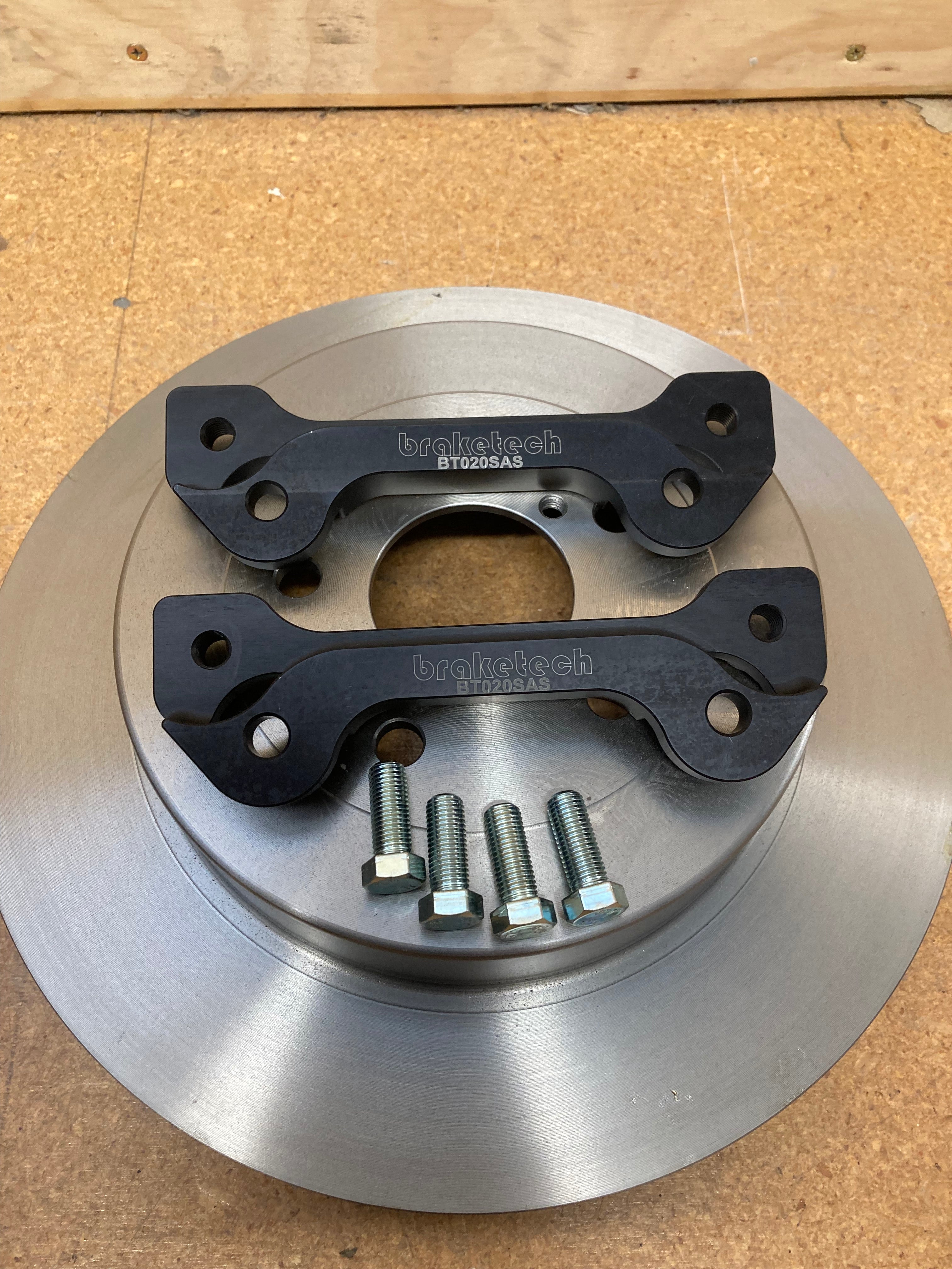 Subaru – DBA Rear Brake Rotor Set 316mm Brembo 5x100 PCD w/170mm Handbrake