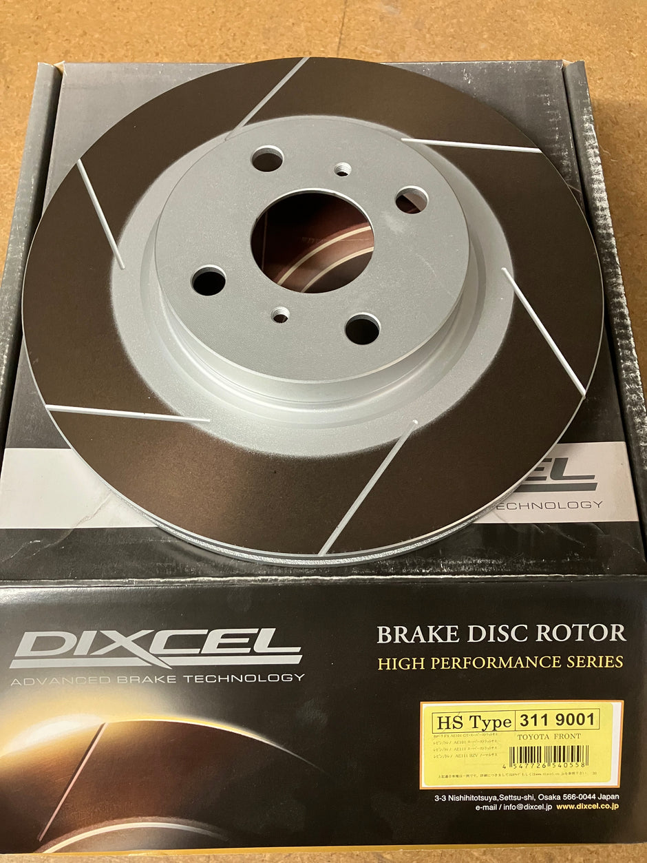 Toyota Levin AE101/111 BZR Dixcel HS Front Disc Rotor set 275mm