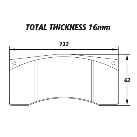 Alcon Forged B-Type 4-Piston Motorsport Caliper CRB332/30-38/41LL/RL