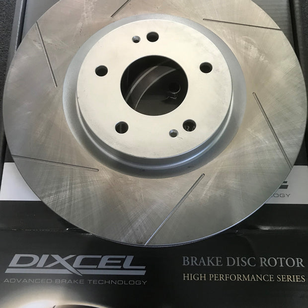 Mitsubishi Evolution 5-9 Dixcel SD Slotted front Disc Rotor set