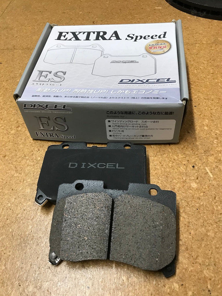Dixcel ES Brake Pads front Toyota Supra Mk4 JZA80 and Celica ST202 GT4 4-Pot