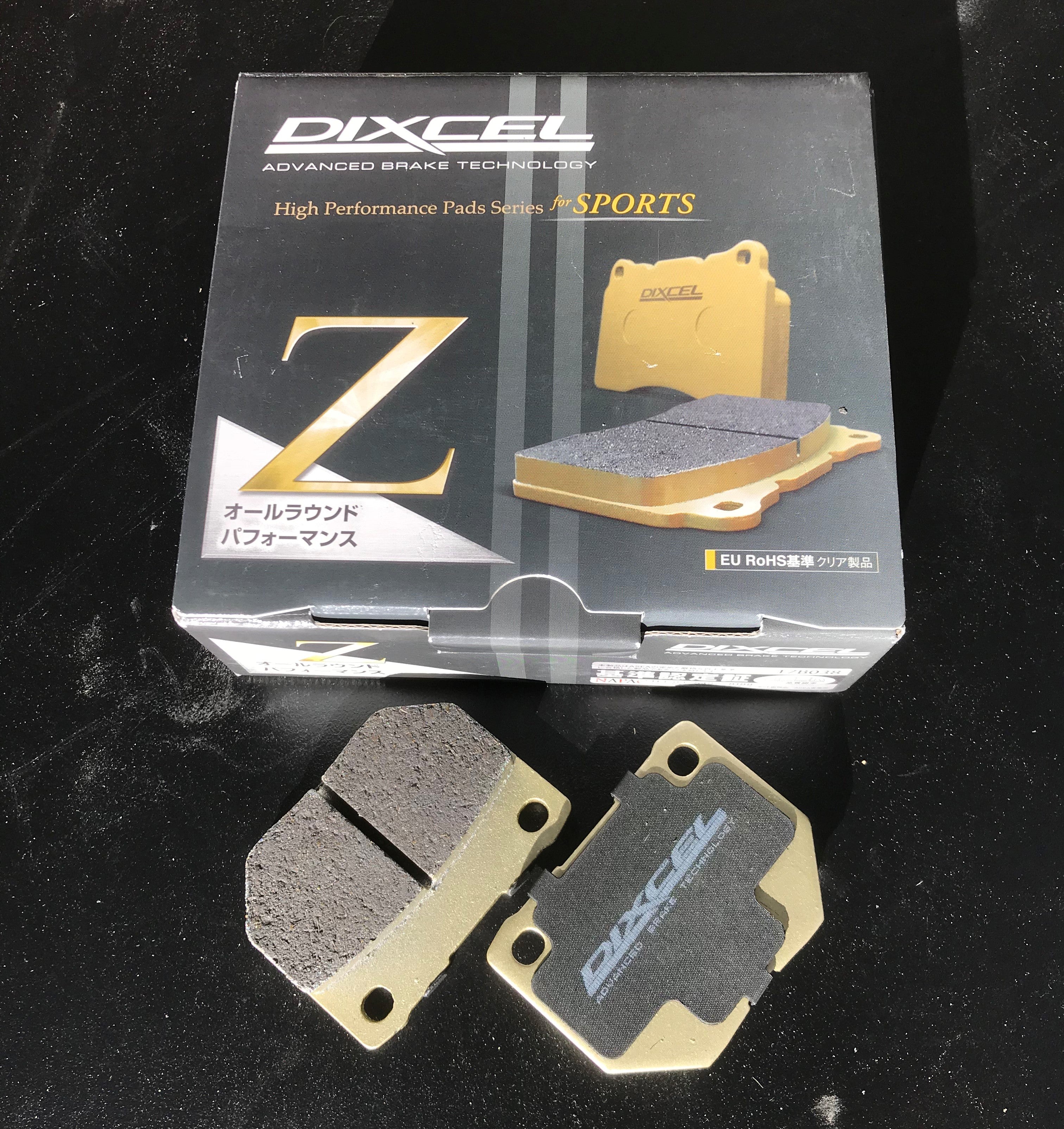 Dixcel Z Brake Pad set Subaru WRX Rear 2-Pot – Braketech NZ
