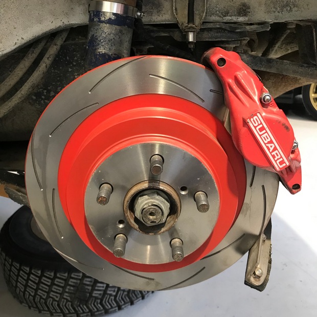 Subaru 2-Pot to Brembo Rear Caliper Adaptor Brackets