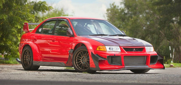 Mitsubishi Evolution 5-9 Dixcel SD Slotted front Disc Rotor set