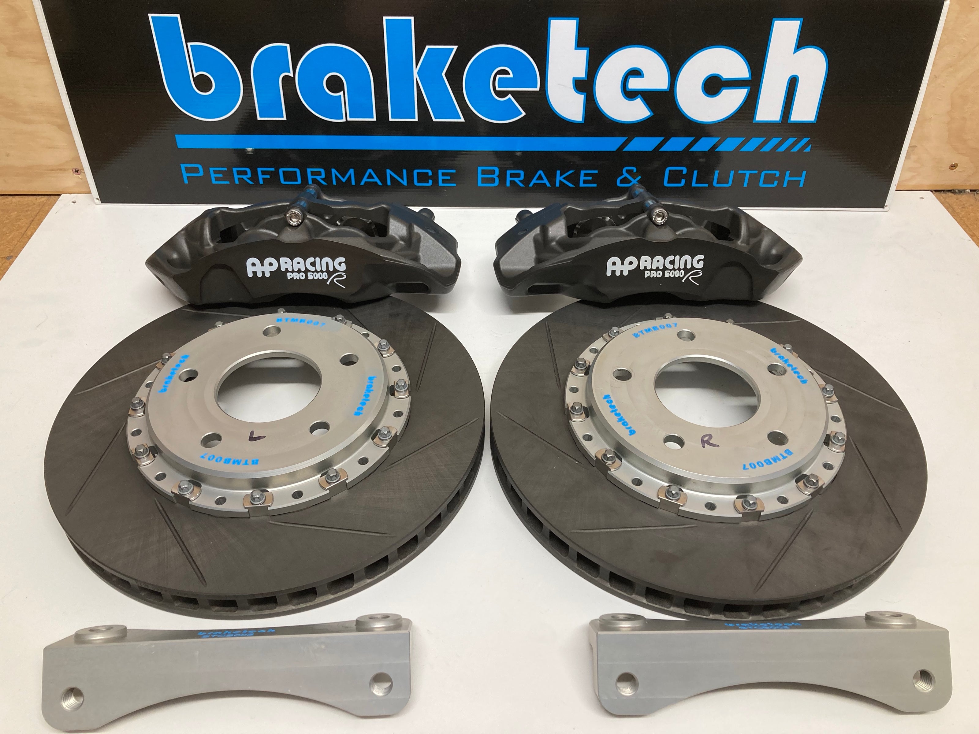 Mitsubishi EVO – Braketech AP Racing Front Disc Bell (Hat) Gravel Spec