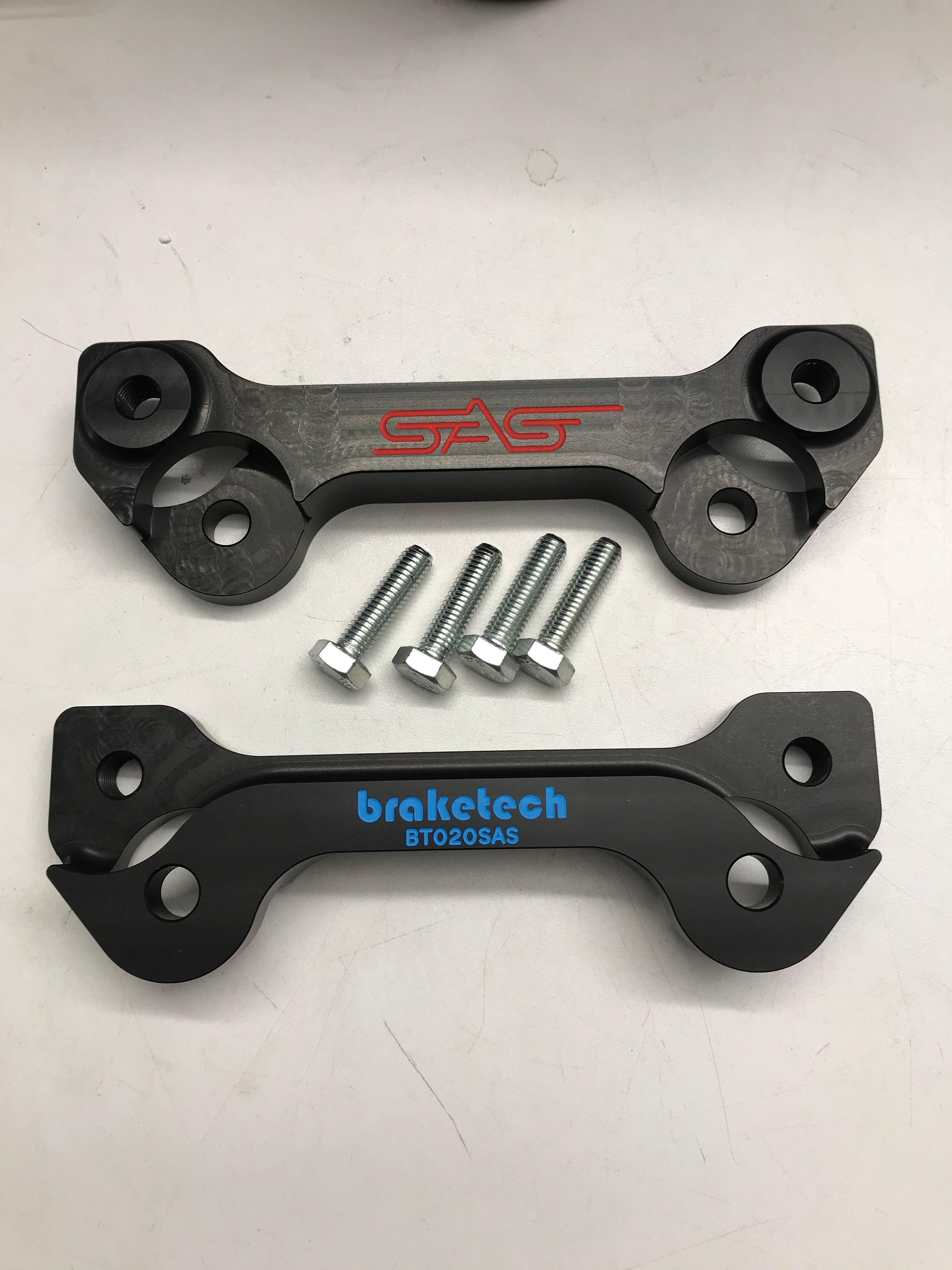 Subaru 2-Pot to Brembo Rear Caliper Adaptor Brackets