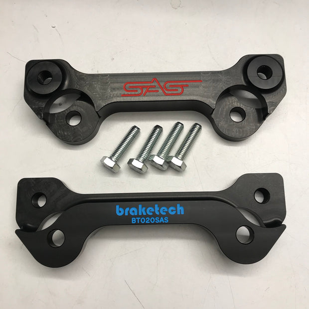 Subaru 2-Pot to Brembo Rear Caliper Adaptor Brackets